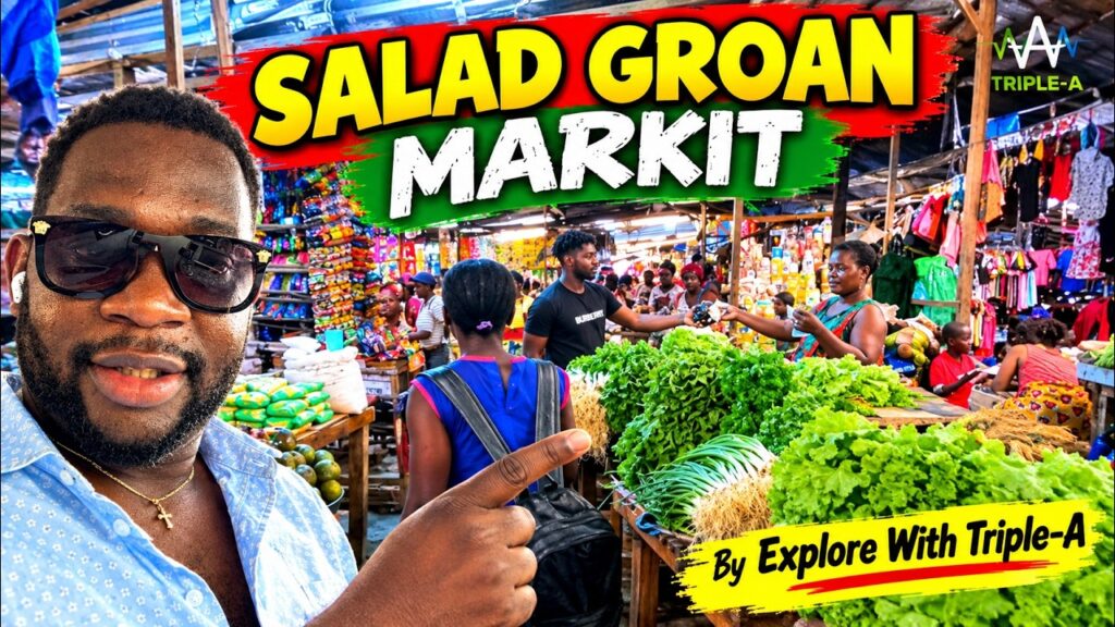 SALAD GROAN MARKET ON A BUSY DAY πΈπ± CENTRAL FREETOWN β Vlog 2026 β Explore With Triple-A SALAD GROAN MARKET ON A BUSY DAY πΈπ± CENTRAL FREETOWN β Vlog 2026 β Explore With Triple-A