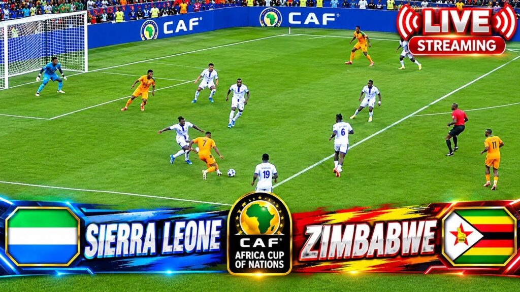 Sierra Leone Vs Zimbabwe.