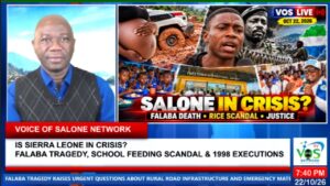 IS SIERRA LEONE IN CRISIS? FALABA TRAGEDY, SCHOOL FEEDING SCANDAL & 1998 EXECUTIONS | VOS LIVE IS SIERRA LEONE IN CRISIS? FALABA TRAGEDY, SCHOOL FEEDING SCANDAL & 1998 EXECUTIONS | VOS LIVE